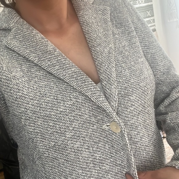 Eileen Fisher 100% Organic Cotton Blazer - Picture 9 of 12